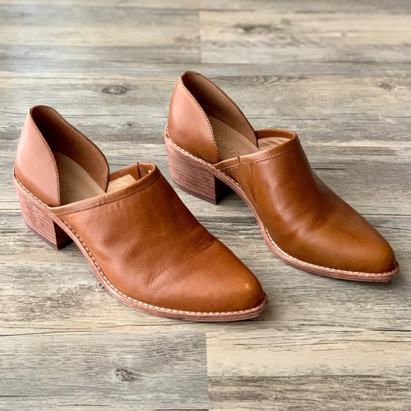 Madewell Shoes - Madewell The Brady Lowcut Bootie Brown Leather 7.5
